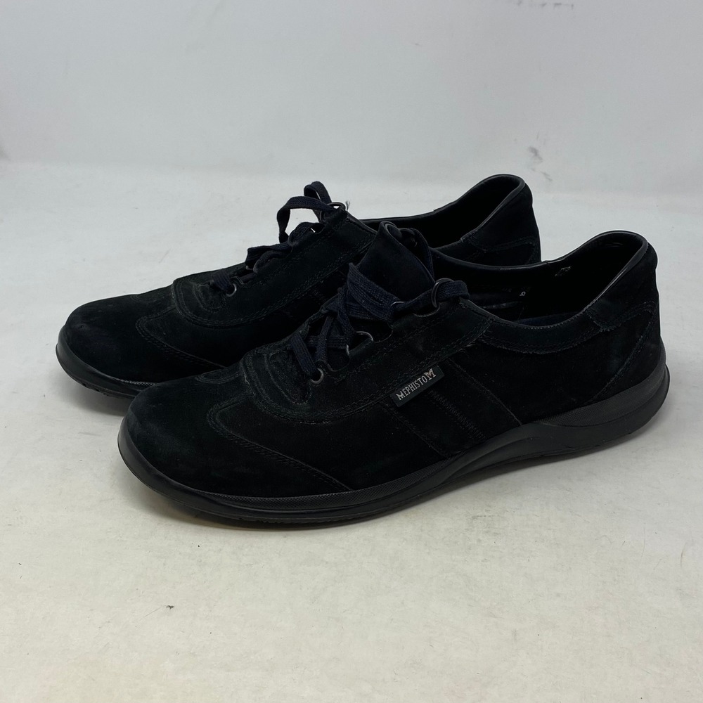 Mephisto Runoff Black Suede Air-Jet System Walking Shoes Mens 9 US 6.5 EUR